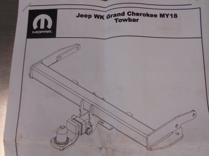 Jeep WK Grand Cherokee Genuine Tow Bar Bracket Kit New Part