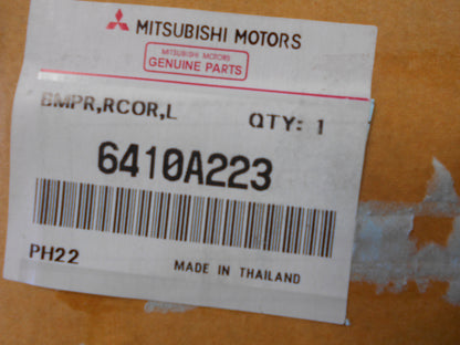 Mitsubishi Triton Genuine Rear Bumper Left Hand Corner New Part