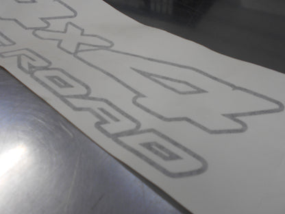 Nissan Navara D22 Genuine 4X4 Offroad Side Decal New Part