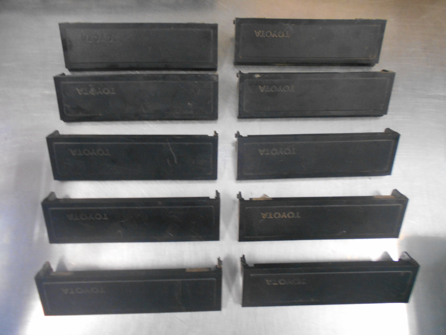 Toyota Various Models Genuine Radio / Console Cover Used Part