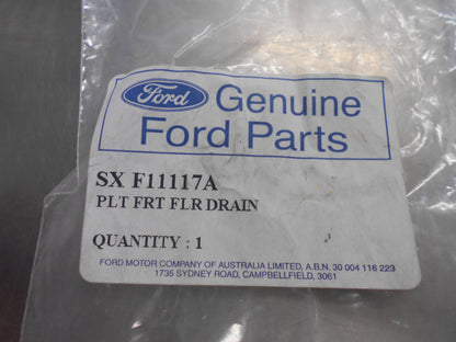 Ford SX Territory Genuine Front Floor Drain Plate New Part