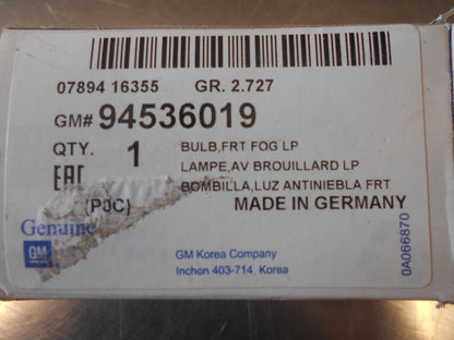 Holden Captiva Genuine Front Fog Light Bulb New Part