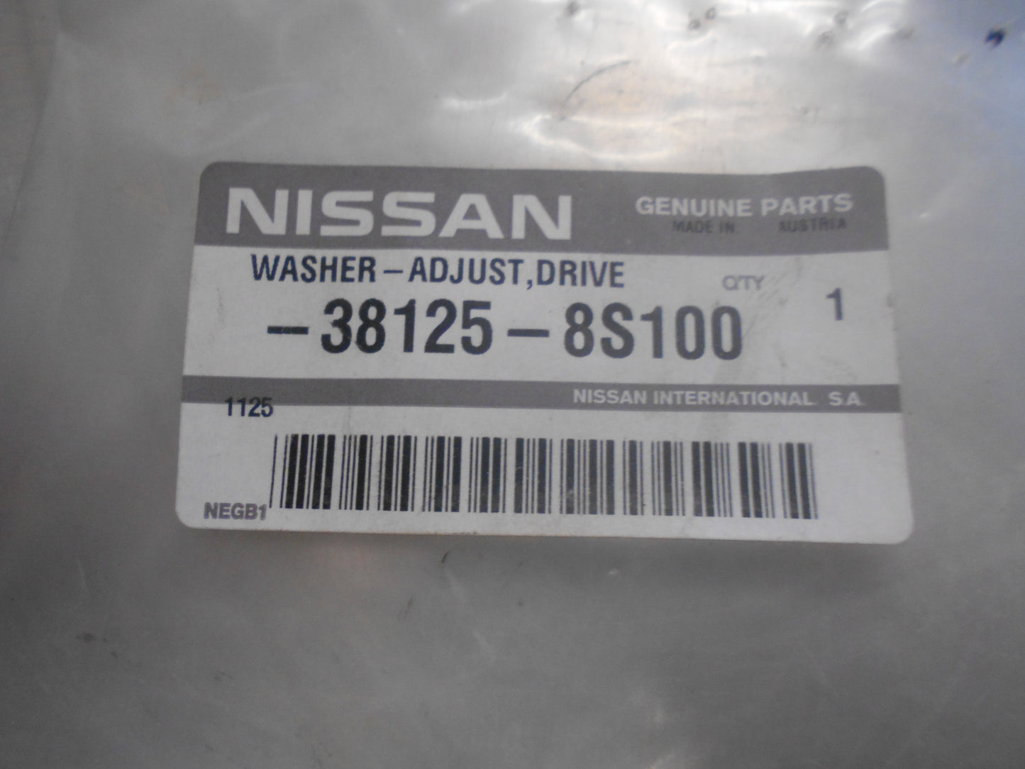 Nissan Navara Genuine Final Drive Pinion Bearing Washer New Part