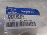 Hyundai Tucson Genuine Left Rear Door Window Belt Weatherstrip New Part