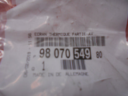 Peugeot 2008 Genuine Exhaust Heat Shield New Part