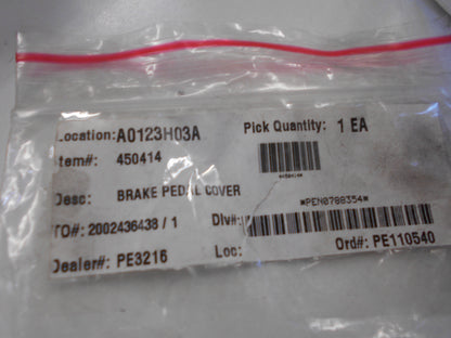 Peugeot 207/208 Genuine Brake Pedal Cover New Part