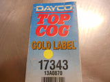 Dayco Top Cog Drive Belt Suits Various Makes / Models New Part