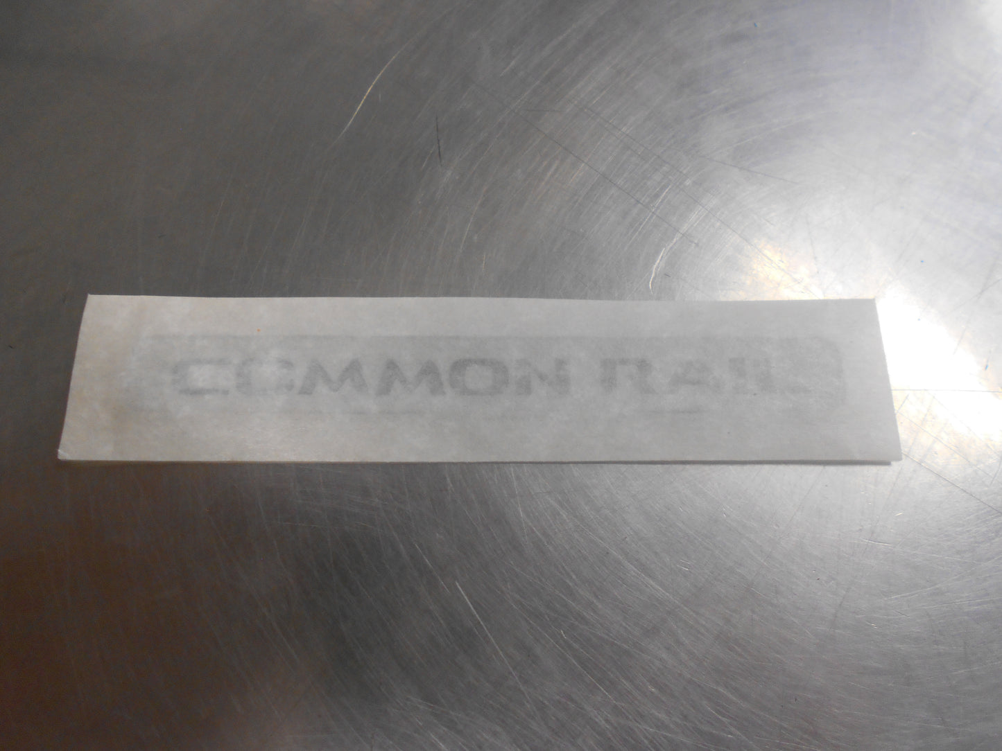 Mitsubishi Triton Genuine Common Rail Decal Badge New Part