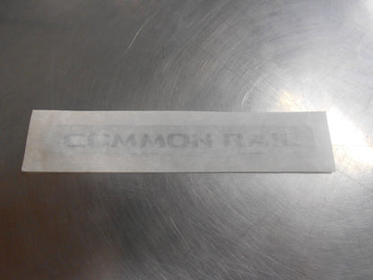 Mitsubishi Triton Genuine Common Rail Decal Badge New Part
