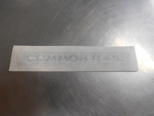 Mitsubishi Triton Genuine Common Rail Decal Badge New Part