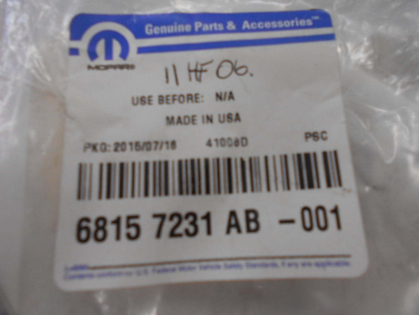 Jeep Grand Cherokee Genuine Left Hand Front Fascia Bezel New Part