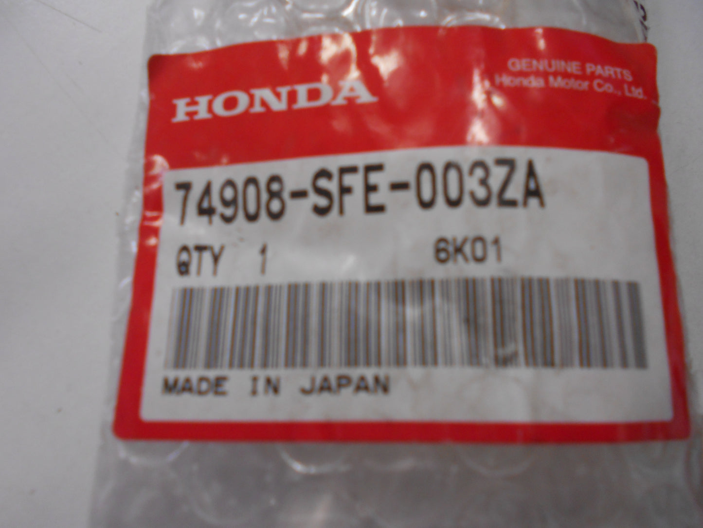 Honda Odyssey Genuine Left Rear Tailgate Garnish Lid New Part