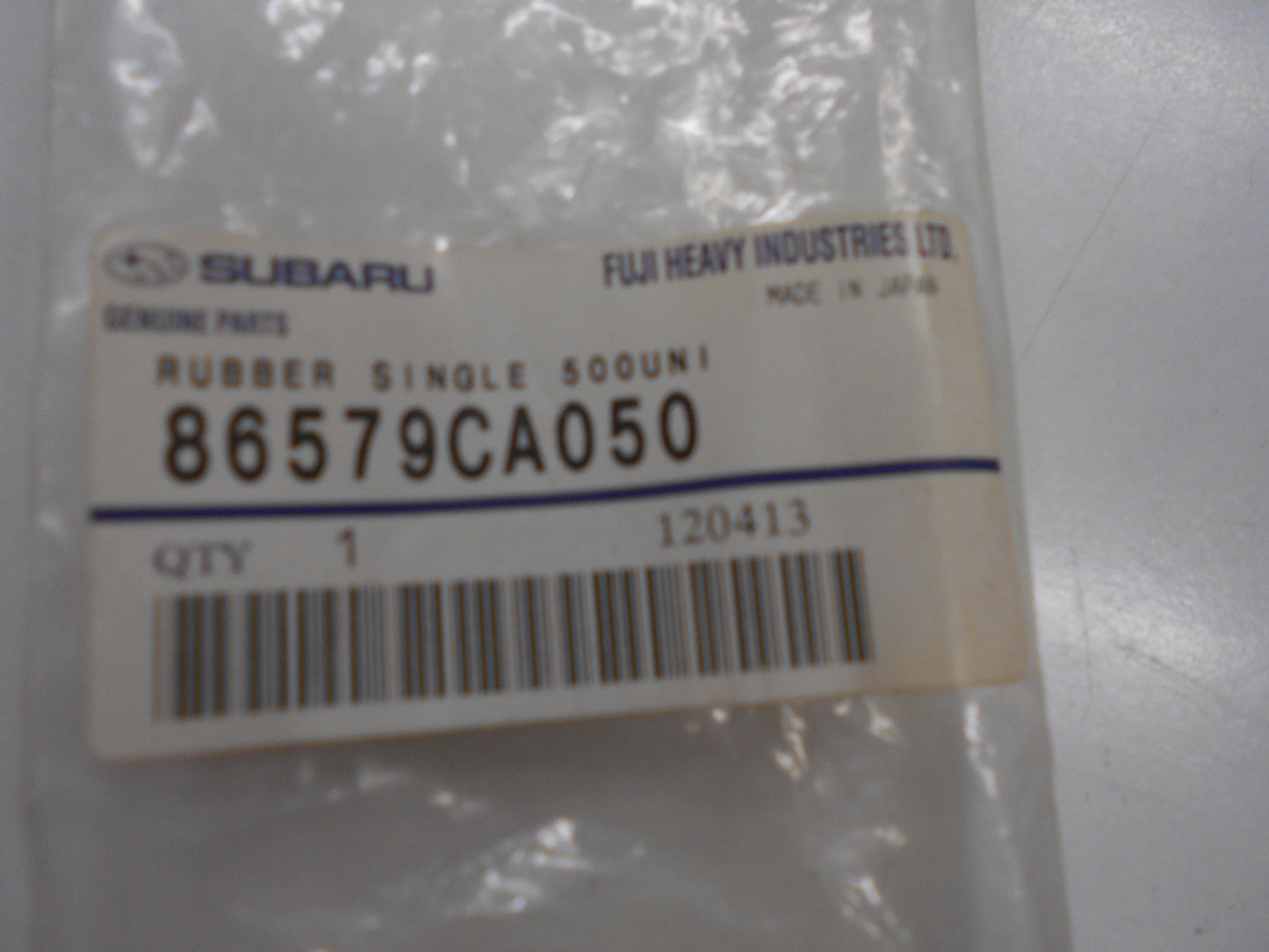 Subaru BRZ Genuine Rubber Wiper Blade Single Replacement New Part