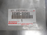 Toyota Various Models Genuine Synchromesh Key New Part