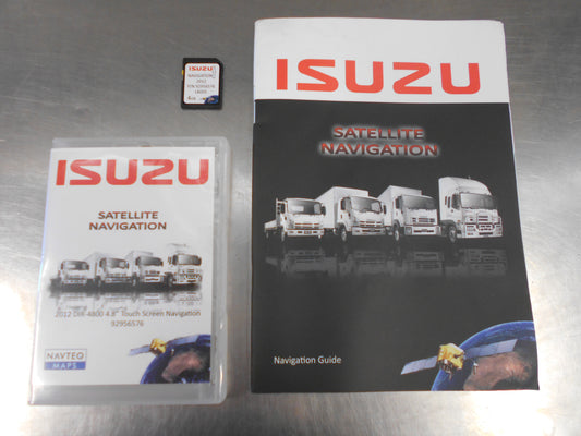 Isuzu DIR-4800 Genuine Satellite Navigation SD Card New Part