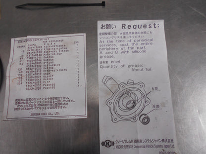 Isuzu Truck Genuine Air Master Repair Kit New Part