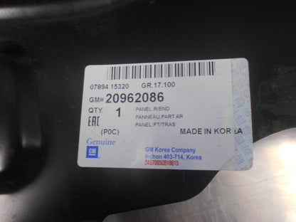 Holden Captiva Genuine Rear Beaver Panel ASM New Part