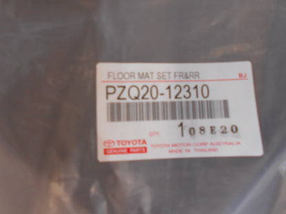 Toyota C-HR Genuine Textile Floor Mat Set New Part