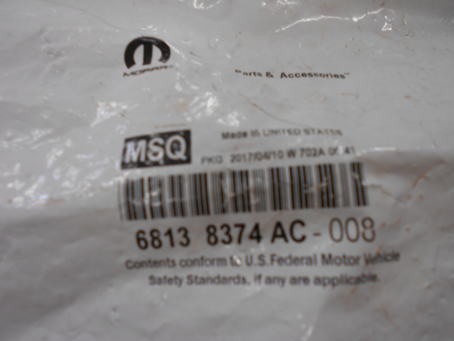 Jeep Cherokee Genuine Right Hand Bumper Mounting Bracket New Part