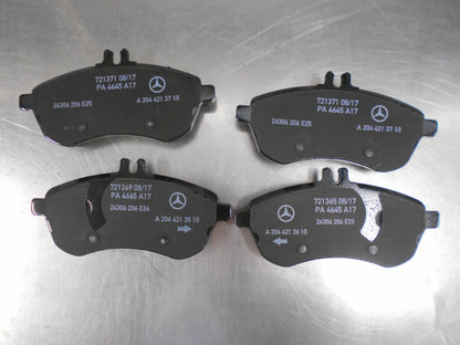 Mercedes C250/SLK250/C300 Genuine Front Brake Set New Part