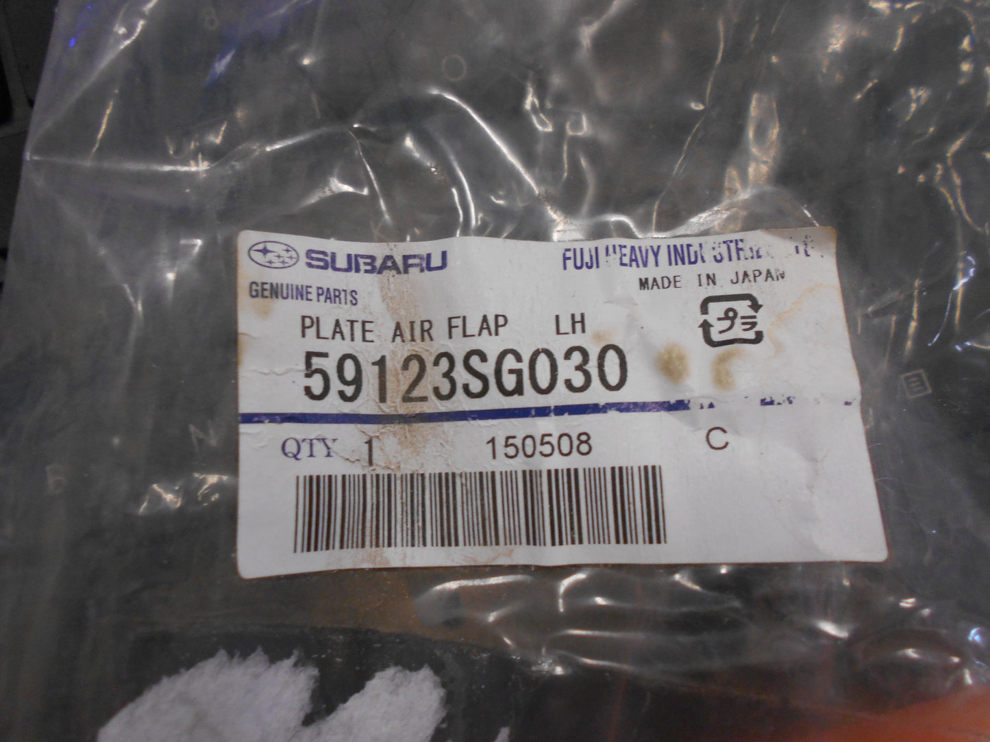Subaru Forester Genuine Left Hand Front Mud Flap New Part