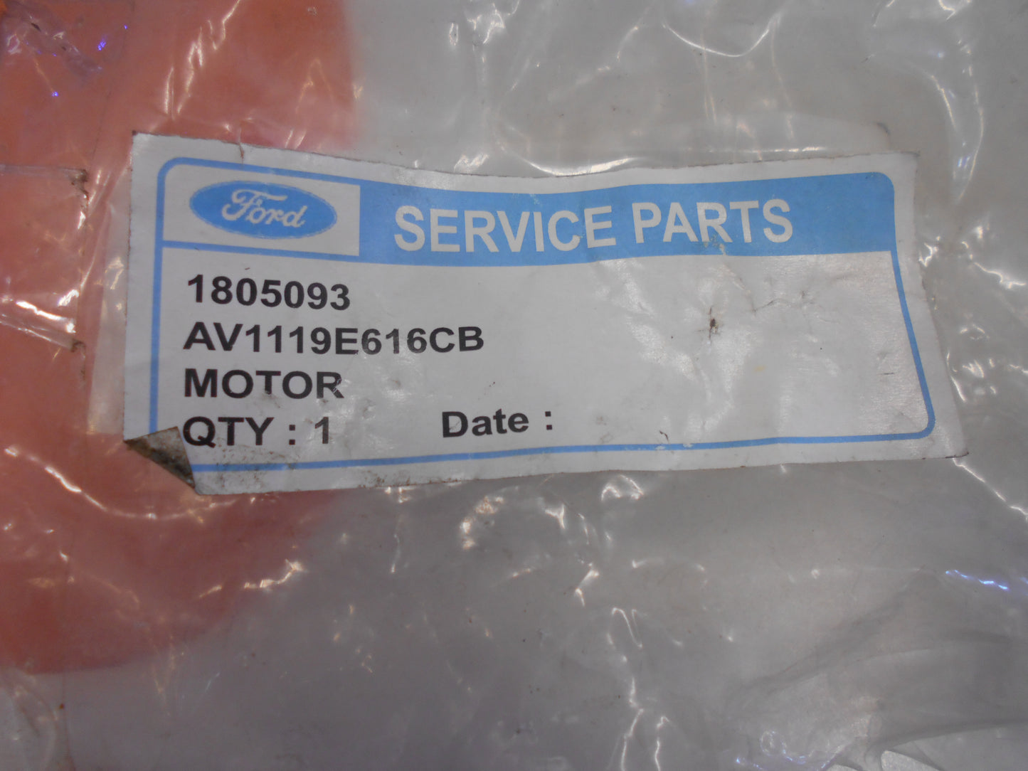 Ford Ecosport Genuine Radiator Actuator New Part