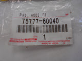 Toyota Prado Genuine Bonnet Front Moulding Pad New Part