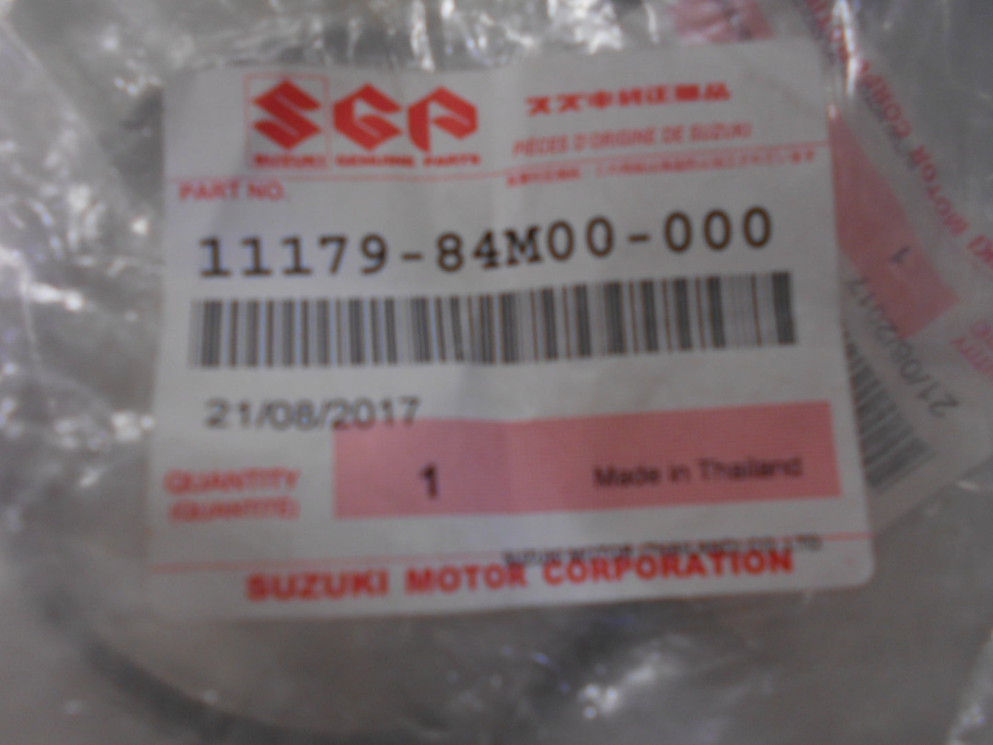 Suzuki Celerio Genuine Plug Hole Pipe Seal New Part