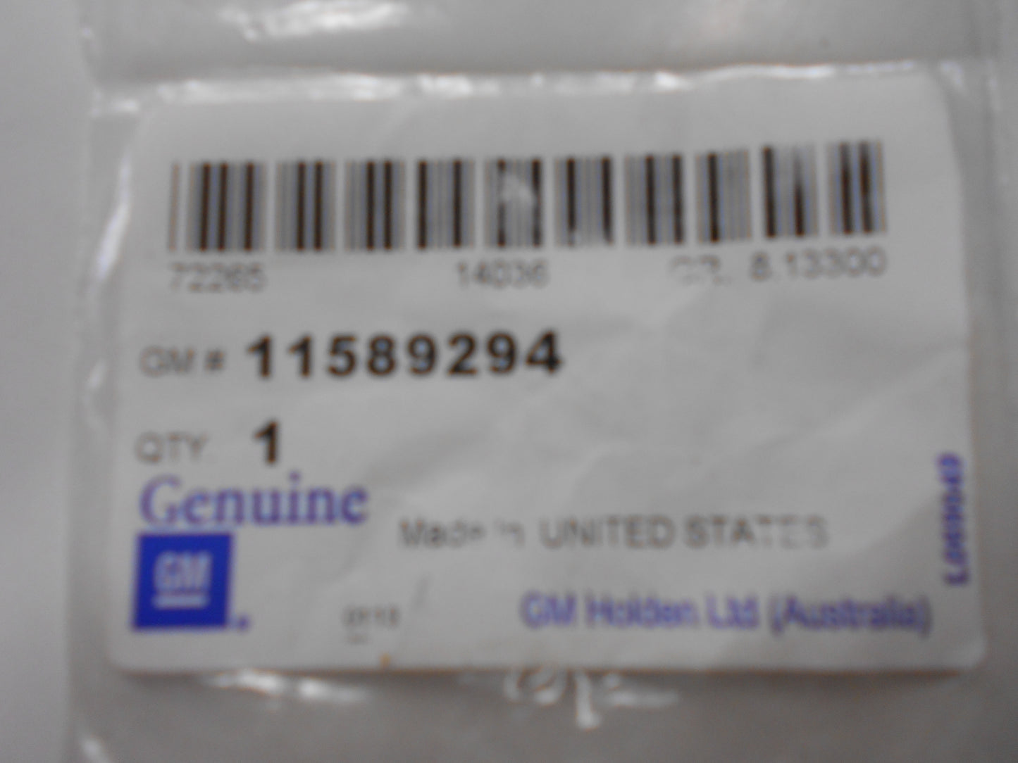 Holden/Hummer Genuine Flare Retainer Clip New Part
