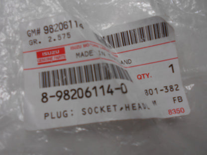 Isuzu D-Max Genuine Headlight Indicator Plug Socket New Part