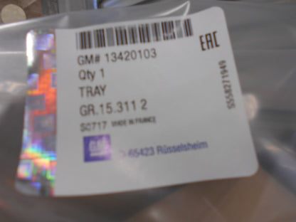 Holden Astra K Genuine Hard Boot Tray Reversible And Water Resistant New Part