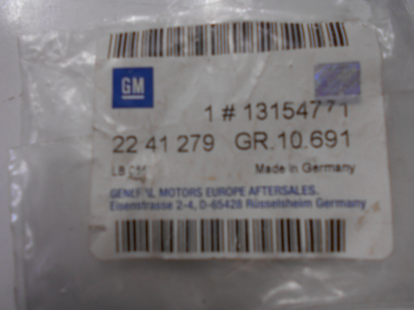 Holden Astra H Genuine Left Hand Door Handle Cover New Part