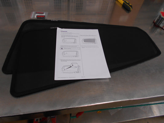 Honda Civic Genuine Rear Window Sunshade Set Of 2 New Part