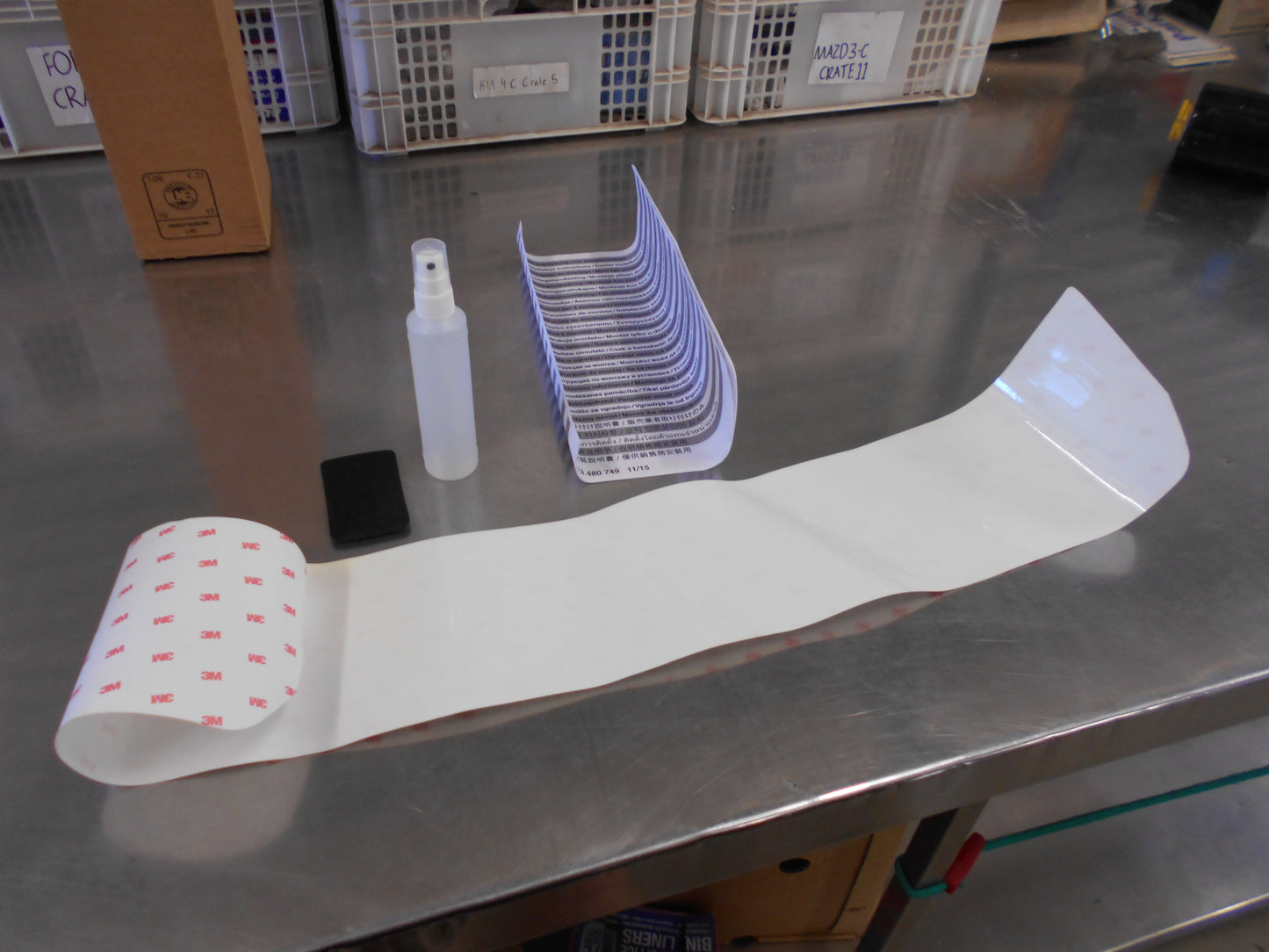 Holden Astra K Sports Tourer Genuine Rear Bumper Protector Film New Part