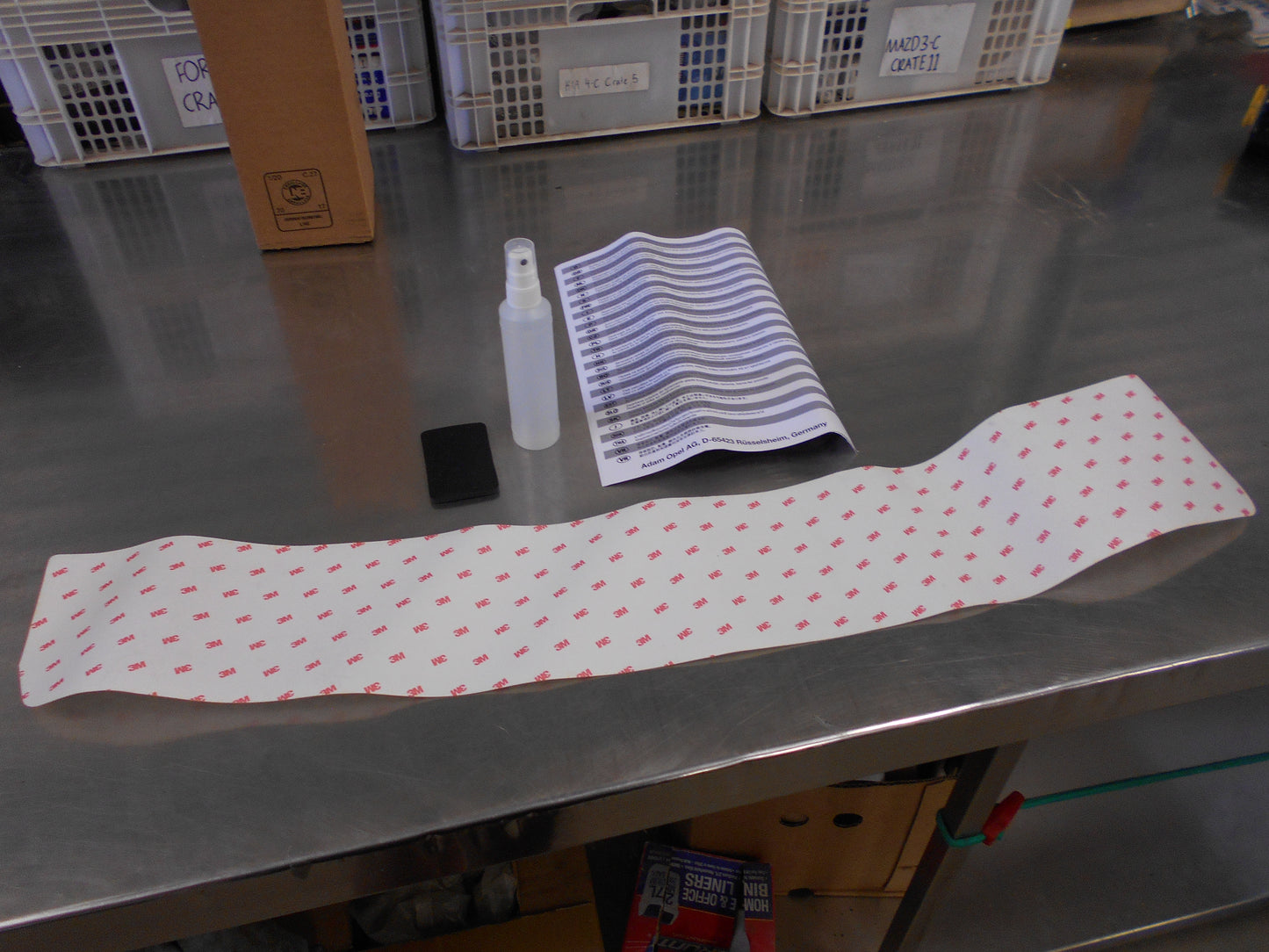 Holden Astra K Sports Tourer Genuine Rear Bumper Protector Film New Part