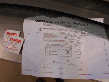 Nissan Maxima J32 Genuine Front Slimline Weathershield New Part