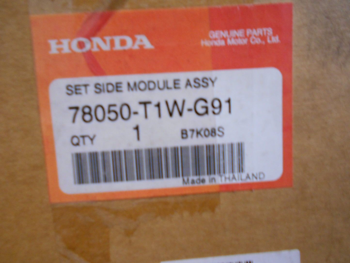 Honda CR-V Genuine Right Hand Side Airbag Ass New Part