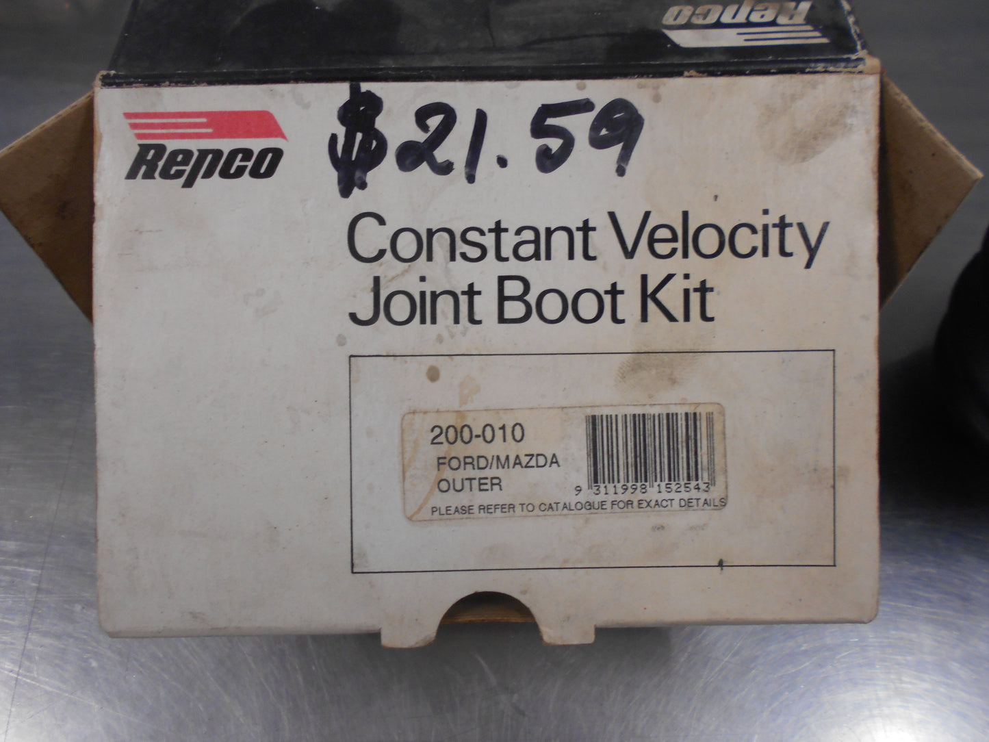 Repco CV Joint Boot Kit Suitable For Ford/Mazda New Part