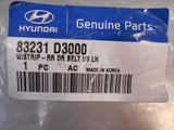 Hyundai Tucson Genuine Rear Left Belt Weather Strip New Part