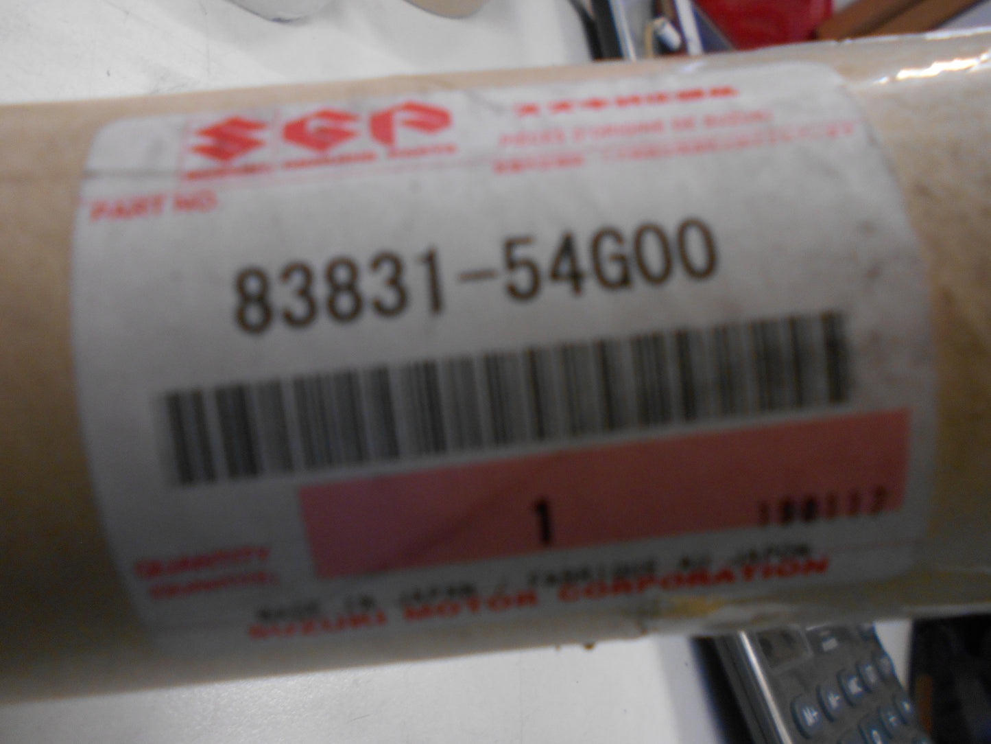 Suzuki Liana Genuine Right Hand Rear Door Outer Weatherstrip New Part