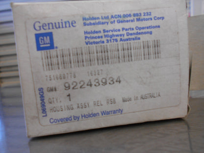 Holden VE/WM Genuine Rear Seat Latch Release Push Button New Part