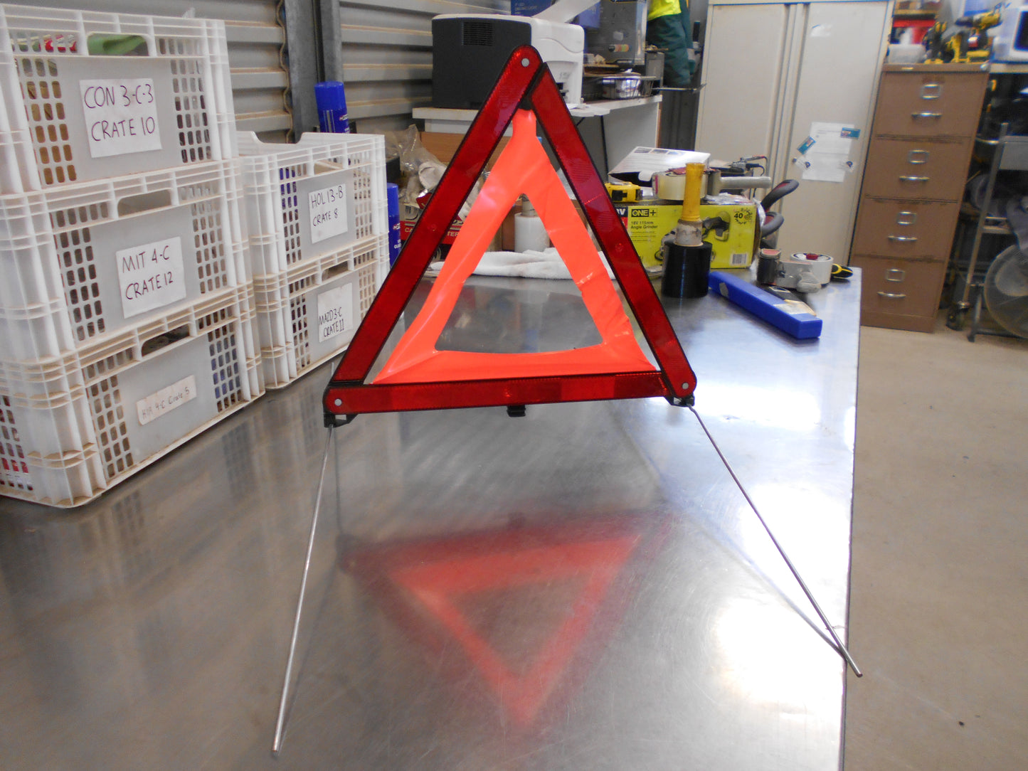 Universal Genuine Emergency Warning Breakdown Safety Triangle New Part