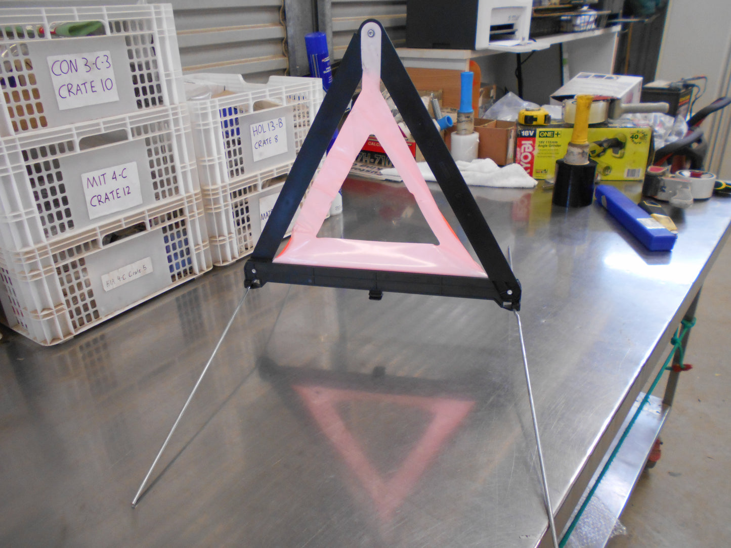 Universal Genuine Emergency Warning Breakdown Safety Triangle New Part