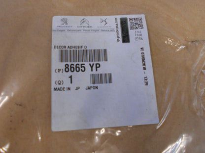 Peugeot 4007 Genuine Right Hand Adhesive Decor New Part