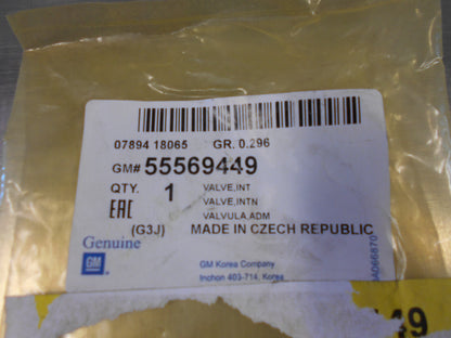 Holden Barina/Cruze Genuine Intake Valve New Part