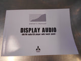 Mitsubishi Genuine Display Audio Owner's Manual New Part