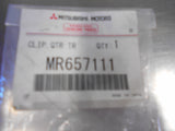 Mitsubishi Outlander Genuine Rear Lower Seat Belt Quarter Trim Clip New Part