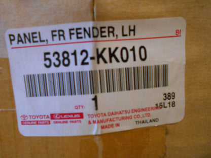 Toyota Hilux Revo Genuine Front Left Hand Guard Panel New Part