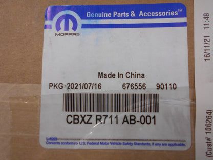 Jeep Wrangler JK Genuine Side Sun Visor Kit New Part