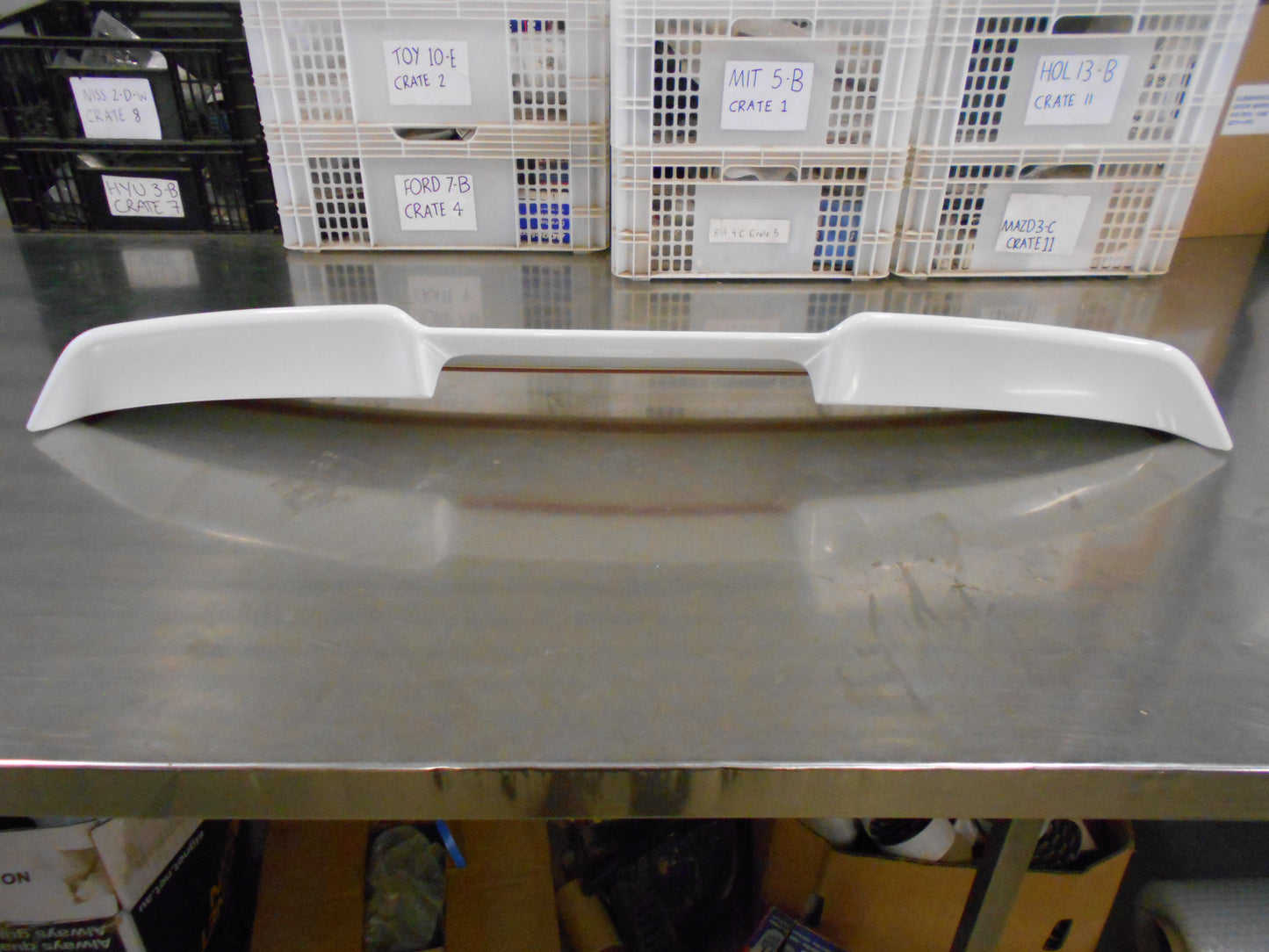 Suzuki Vitara Genuine Rear Upper Spoiler White New Part